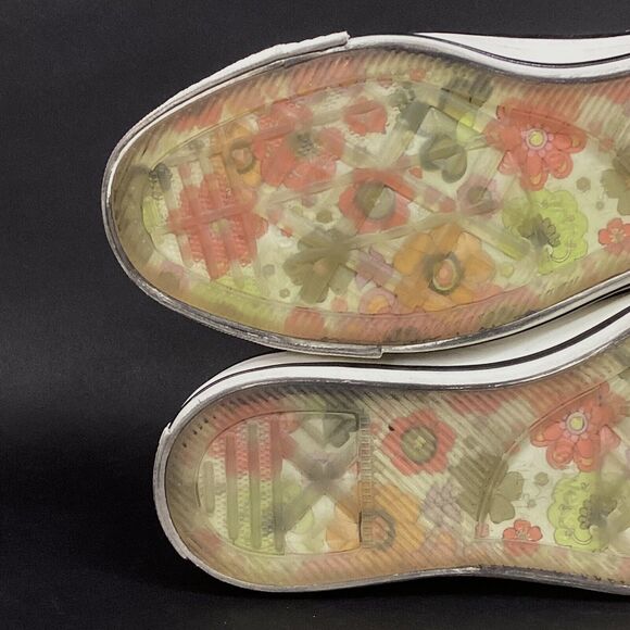 Converse CTAS-Women's 6-Girls Unite- Off-White -Colored Word Graphic-Hi- 567999C - Picture 8 of 11